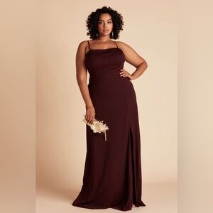 Benny Dress | Crepe Cabernet